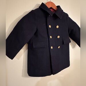 Vintage Fieldstone Clothes Navy Pea Coat